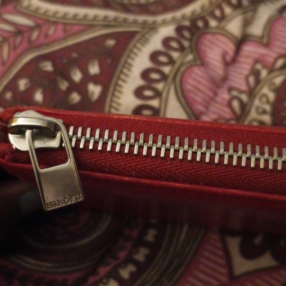 Authentic Red Leather Hirofu Wallet - image 3